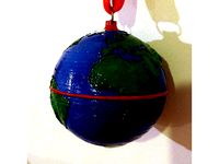 Planet Earth Bauble by hungryjoe