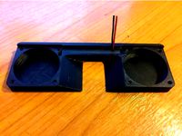 Wanhao D6 & Zortrax M200 Dual 2x40mm Fan by Wultz