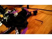 Eachine Wizard x220 Cam holder (Mobius, Runcam, ...) by CGFlyer