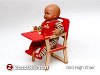 Doll High Chair [obsolete] by ZenziWerken