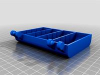 Small Divided Tackle Box by SuperSteve