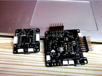 Flight controller mount adapter 4x30mm to 4x45mm by dipspb