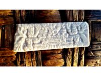 Faces of Coronation Stone of Motecuhzoma II (Stone of the Five Suns), 1503 by fake_tissues