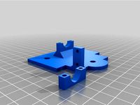 Tronxy X3 E3d mount with autolevel by jorge2424