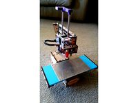 Printrbot Simple 1405 Full Bed extension X ends by averypierce