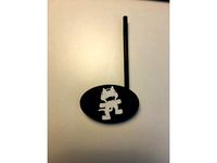 Monstercat Music Note Christmas Ornament  by MaaaaaaaaaaaaaaaaaaaMoooooooooo