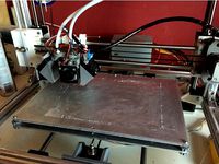 300x200 Heated bed mount by Wischi_