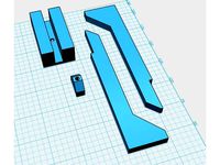 Anet A6 X Axis Brace by Mariposa2k