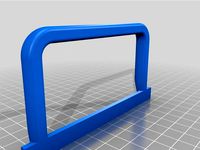 Wanhao i3 Duplicator V2.1 Bed Handle by Mechman