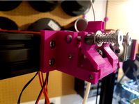 Experimental Dual Gear, Quick Release, Extruder by cgcrute