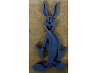 Bugs Bunny 3D-2D Art by kingben11