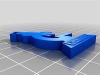 Microscope keychain - stay 'Curious' by shocksofmighty