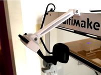Ultimaker 2 Camera Mount by Stevetecx