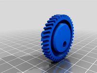 Volvo 850 headlight wiper motor gear by Yamil128