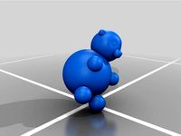 bear for christmas tree by Tyros87