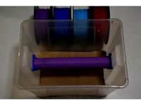Printed Tube for 'Filament Storage Solution (IKEA SAMLA)' by TheArchenlander