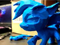 Rainbow Dash "Action" Pose by tjhorner