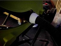 Ryobi 1800W 254mm Table Saw dust port adapter by alloystorm