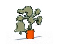 Mr. Game & Watch Spinner for MP Select Mini by TorrentX