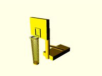 Basketball trash can by tahmasnx