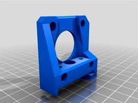 Prusa i3 Steel Extended Y-Axis motor mount by RGN01