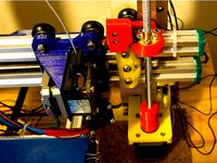 Makerfarm i3v X, Y & Z Limit Switch Covers by GeoDave