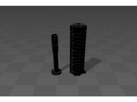 Tactical Nerf barrels - M4 & M249 by FREELANCER_ALASKA