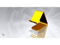 Mobile Phone stand with slot for charger by Mirkoengineer