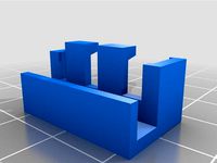 Limit switch holder for rostock mini pro 2  by puvijain