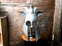 Hellboy Cosplay - Nimue's Helmet by yesquab