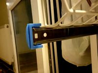 Beko Dishwasher Upper rail End Cap by Wells4066
