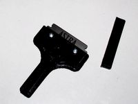 Razor blade scraper with bolts and cover - Remixed by trustfm