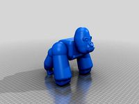 Rambo the Gorilla by 3DPrintedAspie