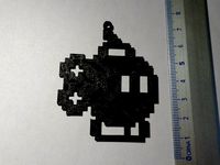 Bob-omb 8bit -- Christmas ornament by doppiozero