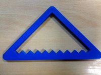 Triangle shape for Educatif puzzle by unit1