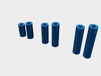 Long washers for 4mm by keewny