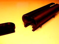 Battery case with picatinny rail by Nain