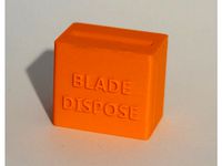Razor Blade Disposal Box  by JC_Workshop