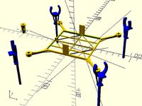 Hubsan H501s Drone Quadcopter legs by gsmithwa