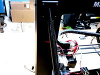 Malyan M150 Z Brace Modified for 16mm Carbon tubes( Wanhao Duplicator i3) by The_Wizard