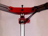 Mini Kossel Adjustable Endstop by oliasmage
