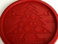 Christmas Tree Coaster by Macmandaer