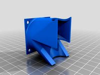 2-in-1 fan duct E3D: Clearance for Titan by isaacfank