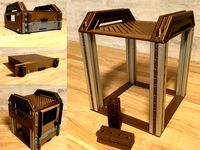 6" Rack Enclosure, Customizable by KronBjorn