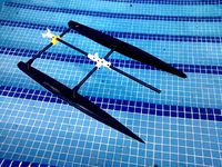 RC Katamaran sailboat hull for big printers by xocotet