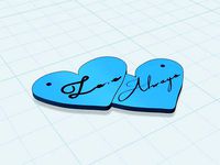 Heart Necklace Pendant by danielleward2000