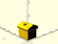 Model House Small for Game Monopoly by kerbetos