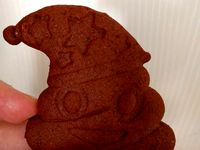 X-Mas Edition! Poop-Emoji Cookie Cutter  by matschi