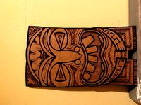 lasercut Tiki Mask by sigma9
