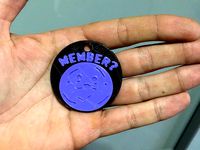 Member Berries Keychain by blackpzs